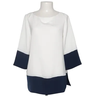 Blouse (Blanc, Bleu) de Hemisphere Polyester