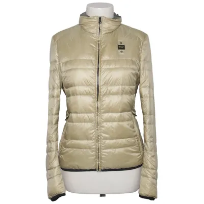 Wendejacke (Beige) von Blauer Daune, Feder, Polyamid