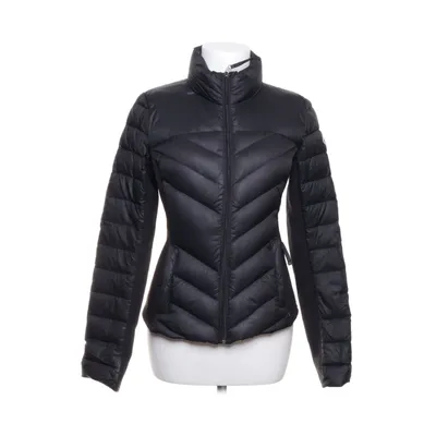 Down jacket (Black) from Hollister Down, Feather, Nylon, Polyester