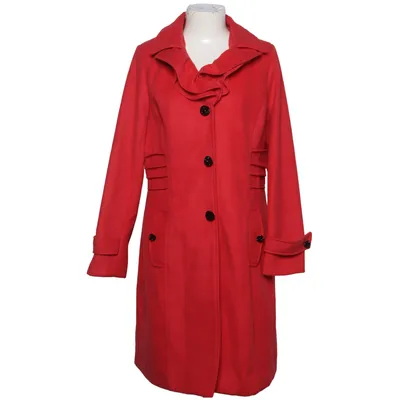 Jas (Rood) van Anne Weyburn Elastaan, Polyester, Viscose