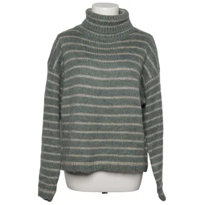Turtleneck (Grøn, Hvid) fra Broke + Schön Akryl, Polyamid