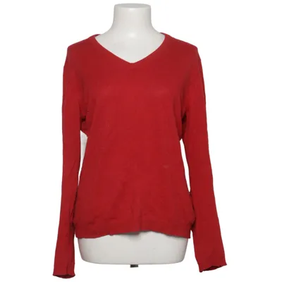 Pullover (Rød) fra Cecilia Classics Kashmir, Silke