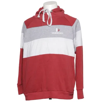 Huvtröja (Röd, Grå, Vit) från Donnay Bomull, Polyester