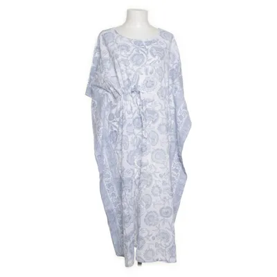 Kaftan (Blå, Vit, Flerfärgad) från Fabindia Bomull