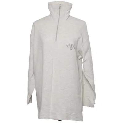 Fleece sweater (Gray) from Mäser Cotton, Polyester