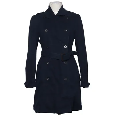 Trenchcoat (Blå) från Mango Suit Bomull, Elastan, Polyester