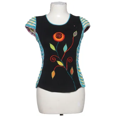 Topp (Svart, Blå, Flerfärgad) Bomull
