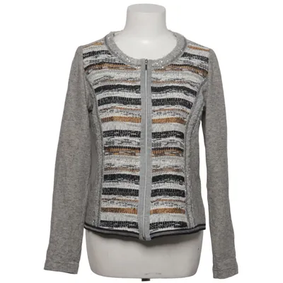 Jacke (Grau, Mehrfarbig) von Just White Acryl, Baumwolle, Leinen, Polyester, Wolle