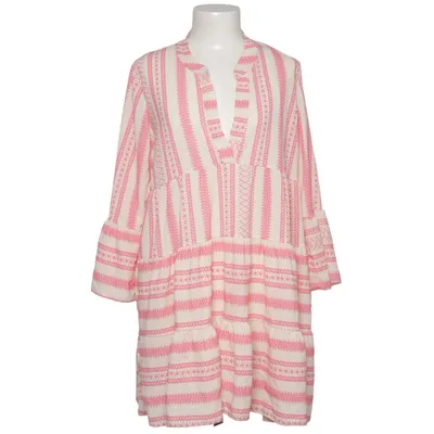 Dress (Beige, Pink) from F. Fashion Elastane, Viscose