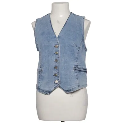 Spijker gilet (Blauw) van Monday Katoen, Elastaan, Polyester