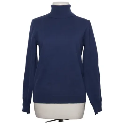 Rollkragenpullover (Blau) von Assuili Kaschmir, Elasthan, Seide, Viskose