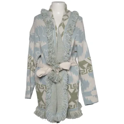 Cardigan (Blå, Grøn, Hvid) fra Rich & Royal Akryl, Polyester, Uld