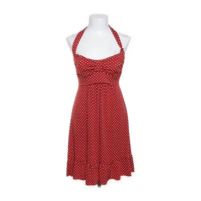 Halterneckklänning (Röd, Vit) från Wet Seal