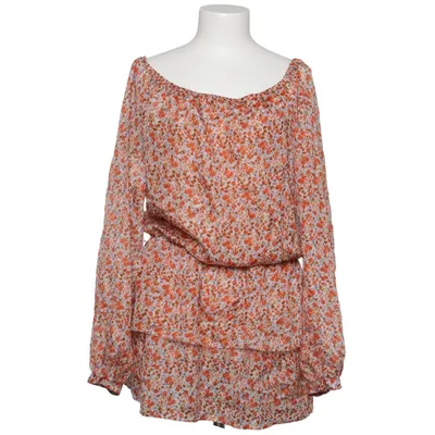 Kjole (Orange, Flerfarvet) fra Phard Polyester, Silke