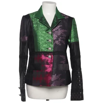 Blazer (Zwart, Groen, Meerkleurig) van Nockstein Trachten Polyester