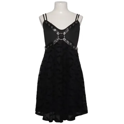 Jurk (Zwart) van Dressfo Elastaan, Polyester