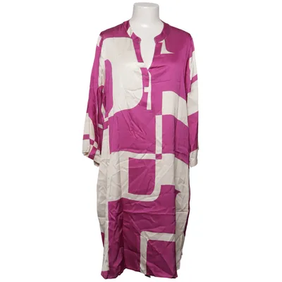 Dress (Purple, White) from Paprika Viscose