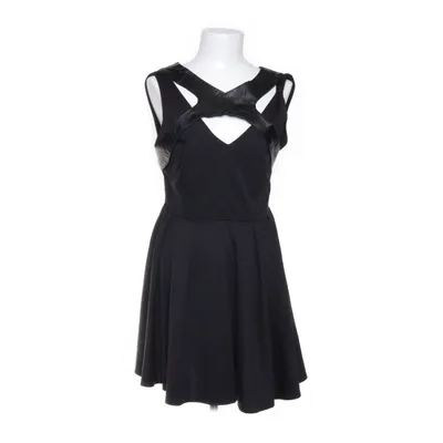 Klänning (Svart) från ASOS Petite Elastan, Polyester, Viskos