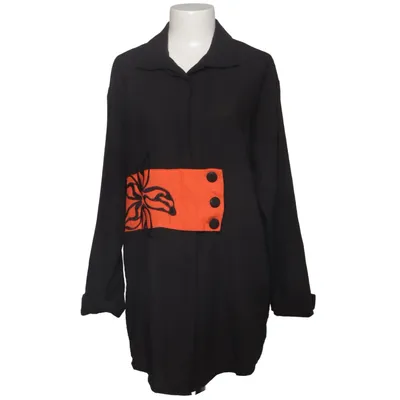 Blus (Svart, Orange) från Puane Bomull