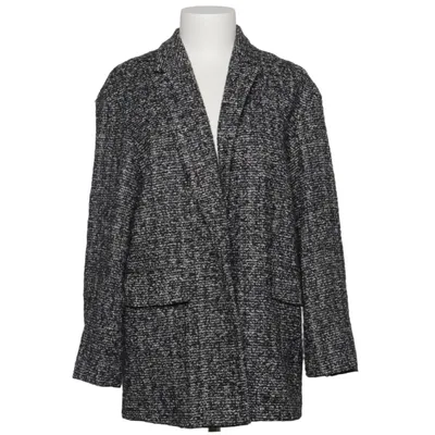 Kavaj (Svart, Vit) från Massimo Dutti Akryl, Bomull, Polyester, Viskos