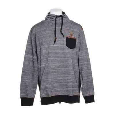 Hoodie (Gray, Black) from Much More Cotton, Polyester