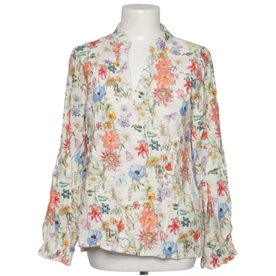 Bluse (Hvid, Flerfarvet) fra Pescara Polyamid, Viscose