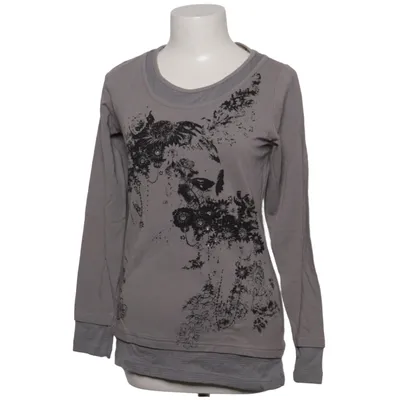 Langærmet t-shirt (Grå) fra Biaggini Bomuld, Elastan