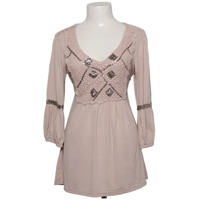 Blouse (Lace Shine Tee) van Costes Elastaan, Viscose
