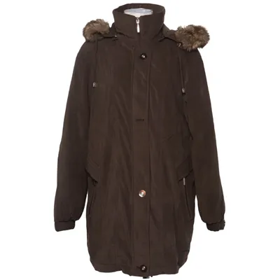 Manteau d'hiver (Marron) de Mian Élasthane, Polyester