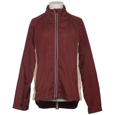 Sports jacket (Red, Beige) from Crane Sports Polyester