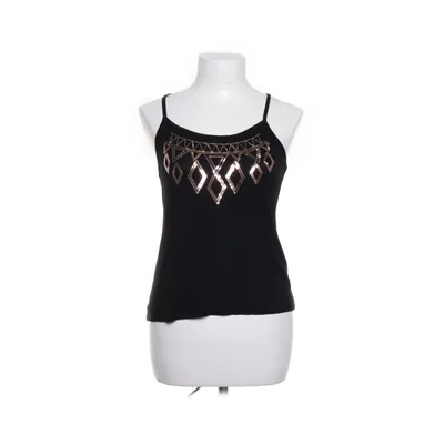 Tanktop (Zwart, Goud) van Even & Odd Viscose