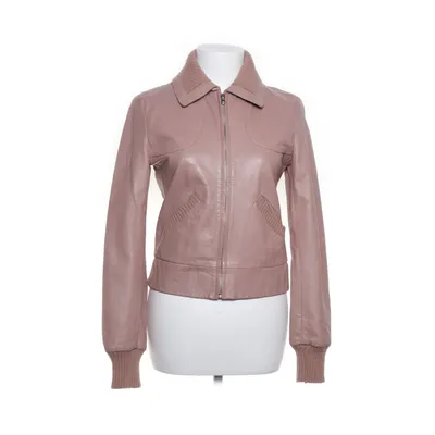 Läderjacka (Beige) från Morgan de Toi Skinn, Polyester