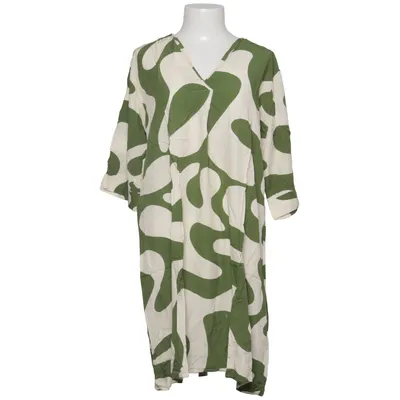 Klänning (Grön, Vit) från Lindsay Moda Viskos