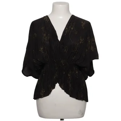 Wrap top (Black, Gold) from Becon