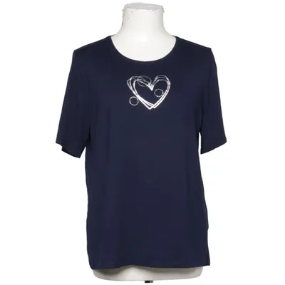 Långärmad t-shirt (Blå) från Victoria by AGA Fashion Elastan, Viskos