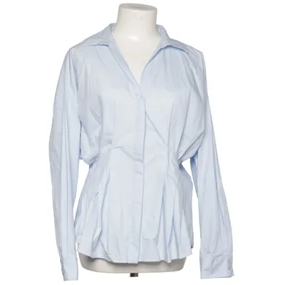 Skjorta (Blå) från Zara Bomull, Elastan, Polyester