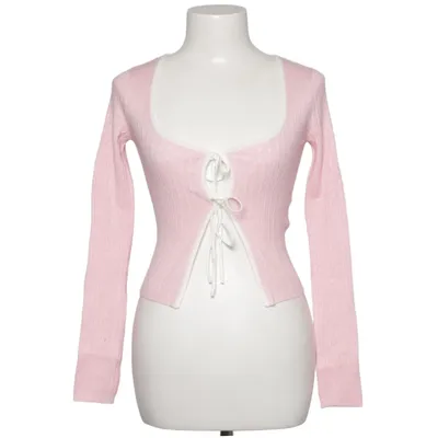 Wrap cardigan (Pink, White) from FB Sister