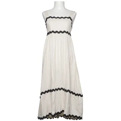 Maxi dress (Beige, Black) from JS Millenium Linen, Viscose