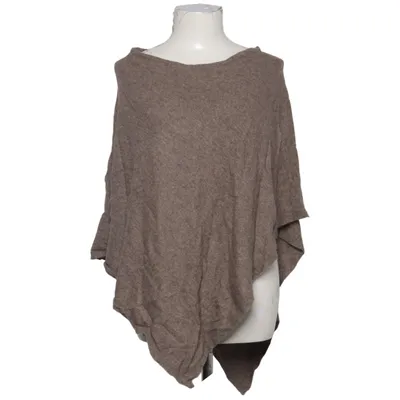 Poncho (Brun) från Cashmere Kashmir, Polyamid, Viskos, Ull