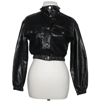 Jacka (Svart) från Shein Polyester, Polyuretan
