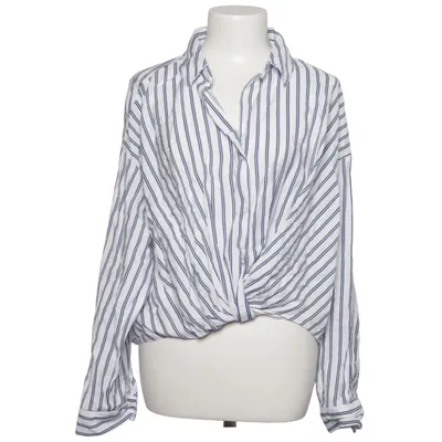 Shirt (Blue, White) from New Look
