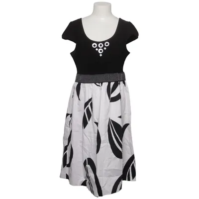 Klänning (Svart, Vit) från Sangria Bomull, Elastan, Polyester