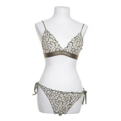 Bikini (Green, Beige) from Love Stories x H&M Elastane, Polyamide, Polyester