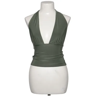 Halterneck top (Grøn) fra Collusion Elastan, Polyester