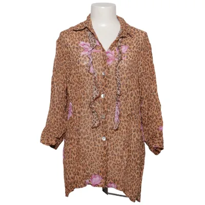 Blouse (Brown, Pink, Multicolored) from Zaza Viscose
