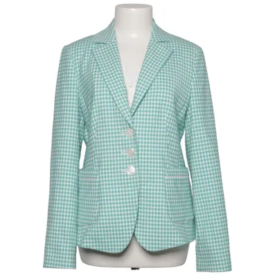 Kavaj (Grön, Vit) från Gerry Weber Collection Elastan, Polyester, Viskos