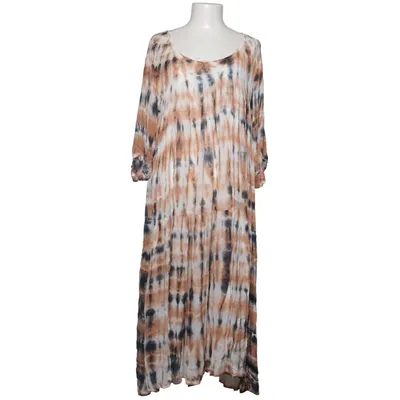 Robe longue (Marron, Bleu, Blanc) de Charlie Joe Viscose