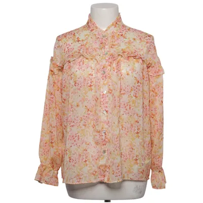 Bluse (Pink, Gul, Flerfarvet) fra Senes Silke, Viscose