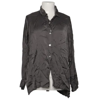 Shirt (Gray) from Lens Silk, Viscose