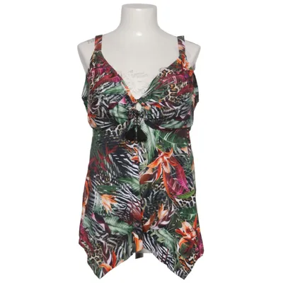 Tankini (Grön, Flerfärgad) från Ulla Popken Elastan, Polyamid